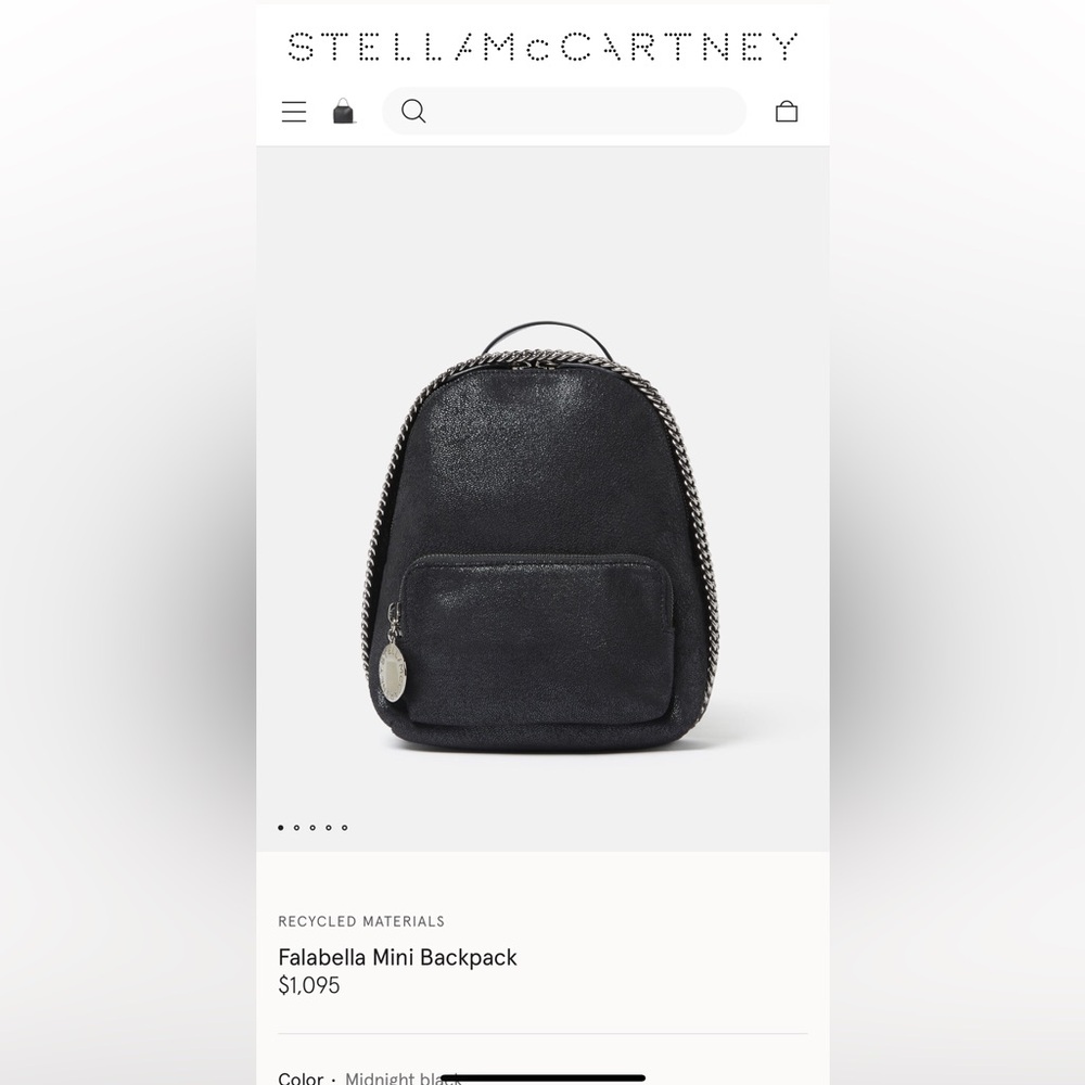 Stella McCartney mini backpack